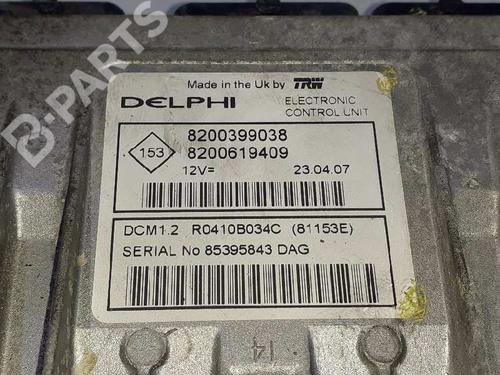 Engine control unit (ECU) RENAULT MODUS / GRAND MODUS (F/JP0_) 1.5 dCi (FP0F, JP0F) (86 hp) 8600383