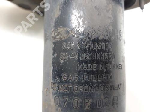 Left front shock absorber KIA SPORTAGE II (JE_, KM_) 2.0 CRDi | BP8647416M16 