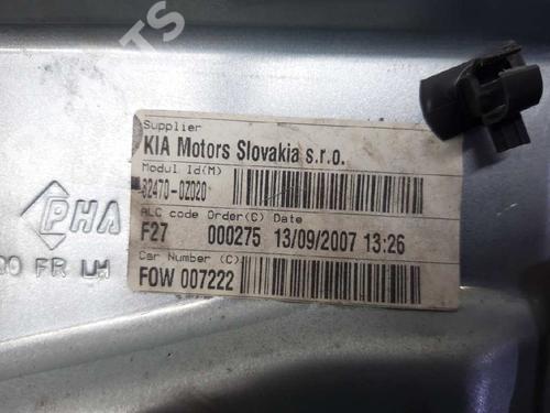 Front left window mechanism KIA SPORTAGE II (JE_, KM_) 2.0 CRDi | BP8647390C22 