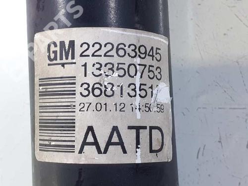 Right rear shock absorber OPEL MERIVA B MPV (S10) 1.7 CDTI (75) | BP8679363M19 
