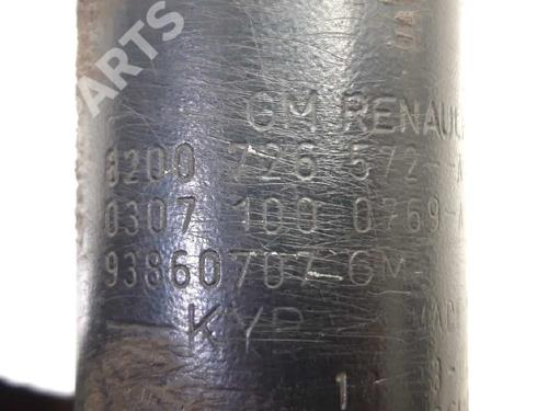Left rear shock absorber RENAULT TRAFIC II Bus (JL) 2.0 dCi 115 | BP8816750M18 