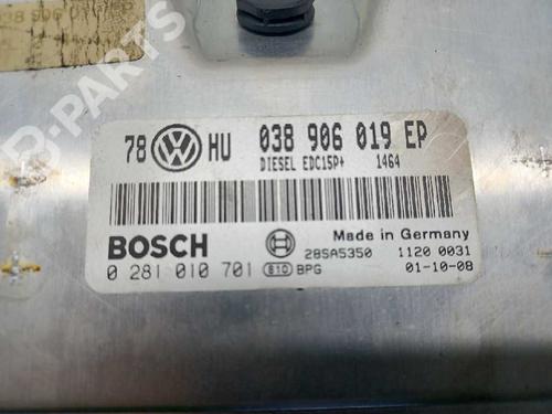 Engine control unit (ECU) VW PASSAT B5.5 (3B3) 1.9 TDI | BP8818173M57 