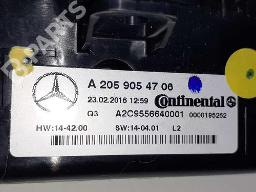 Climate control MERCEDES-BENZ C-CLASS Coupe (C205) C 250 d (205.308) | BP8903578I5 