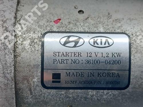 Starter HYUNDAI KONA (OS, OSE, OSI) 1.0 T-GDi | BP8871987M8 