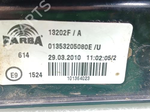 Right taillight CITROËN NEMO MPV 1.4 HDi | BP28024621C35 