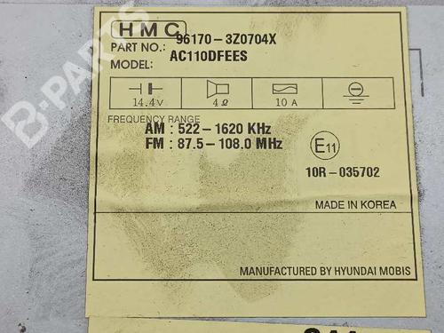 Radio HYUNDAI i40 I (VF) 1.7 CRDi | BP9738113E6 