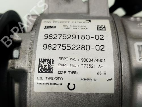 AC compressor OPEL GRANDLAND / GRANDLAND X (A18, P1UO) 1.2 (75) | BP29422976M34 