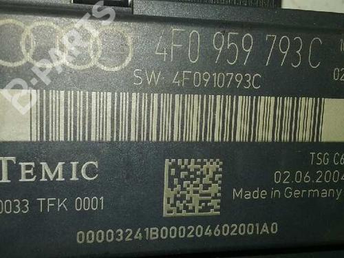 Comfort control module AUDI A6 C6 (4F2) 3.0 TDI quattro | BP1716754M56 