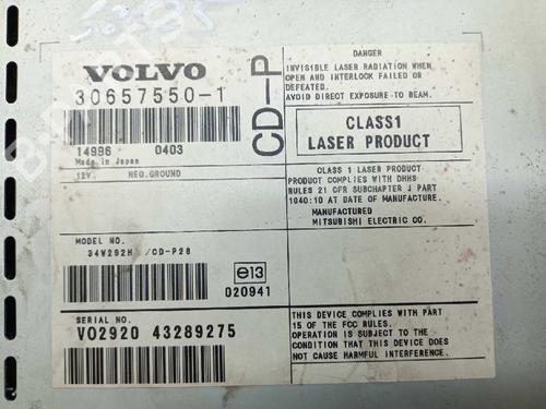 Radio VOLVO XC90 I (275) D5 AWD | BP11241001E6 