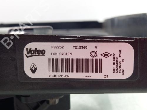 Radiator fan DACIA SANDERO III 1.0 SCe 65 | BP19700149M35 