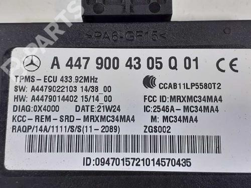 Elektronisk modul MERCEDES-BENZ VITO Mixto (Double Cabin) (W447)  | BP9123530M83 