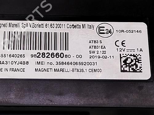 Elektronisk modul CITROËN GRAND C4 SPACETOURER (3A_, 3E_)  | BP25785841M83 