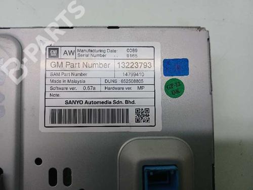 Display monitor OPEL INSIGNIA A Sports Tourer (G09) 2.0 CDTI (35) | BP9973996C48 