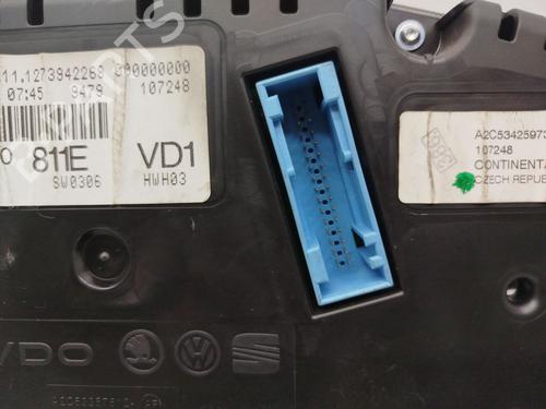 Instrument cluster SKODA FABIA II (542) 1.2 12V | BP23073716C47 