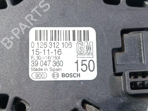 Alternator OPEL CORSA E (X15) 1.3 CDTI (08, 68) | BP30634038M7 