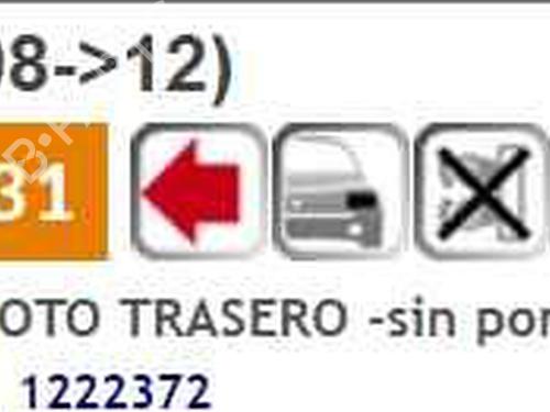 Left taillight OPEL ZAFIRA / ZAFIRA FAMILY B (A05)  | BP16086872C34 