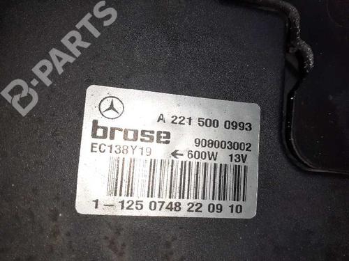 Radiator fan MERCEDES-BENZ S-CLASS (W221, V221) S 350 BlueTec (221.026, 221.126) | BP12125255M35 
