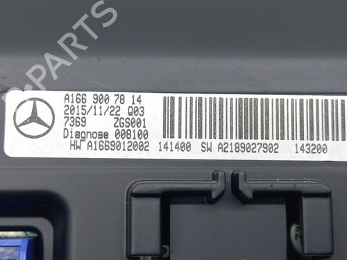 Electronic module MERCEDES-BENZ A-CLASS (W176) A 200 CDI / d (176.008) | BP17921403M83 