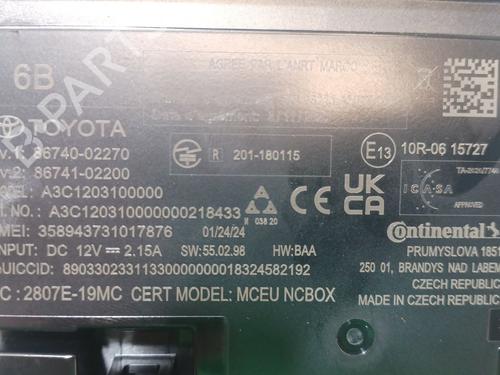 Electronic module TOYOTA COROLLA Hatchback (_E21_, _EA1_, _EH1_) 1.8 Hybrid (ZWE211) | BP38414903M83 - Image 4