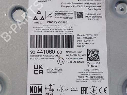 Radio PEUGEOT 2008 II (UD_, US_, UY_, UJ_, UR_, UC_) 1.2 PureTech 130 (USHNS, URHNS) | BP30456050E6