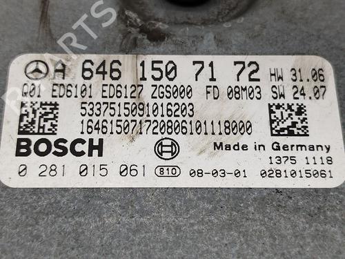 Engine control unit (ECU) MERCEDES-BENZ VITO / MIXTO Van (W639) 111 CDI (639.601, 639.603) | BP40107210M57 - Image 4