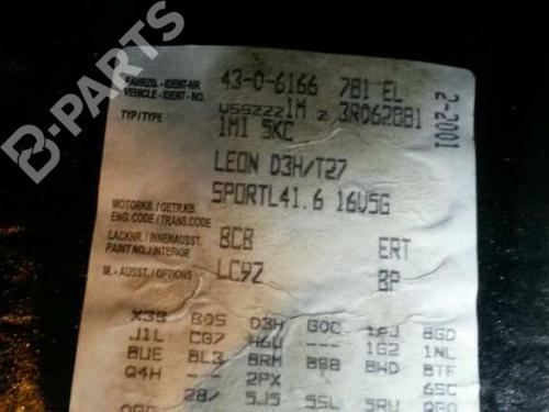 AC radiator SEAT LEON (1M1) 1.6 16 V | BP1518453M32 