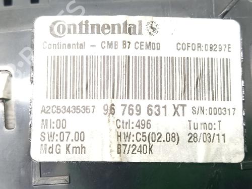 Instrument cluster CITROËN C4 II (NC_)  | BP17751736C47 