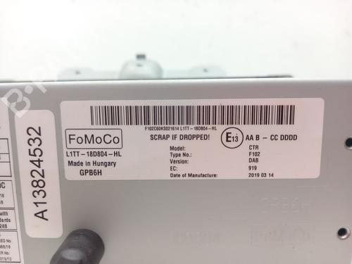 Radio FORD FIESTA VII (HJ, HF) 1.0 EcoBoost | BP22183629E6 
