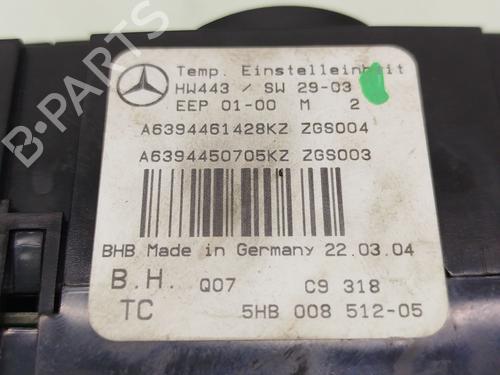 Climate control MERCEDES-BENZ VIANO (W639)  | BP29374351I5 