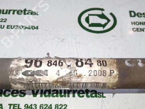 Left front driveshaft CITROËN C2 (JM_) 1.4 HDi | BP1314625M38 