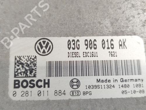 Engine control unit (ECU) SEAT LEON (1P1) 1.9 TDI | BP30059400M57