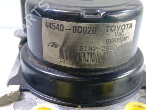 ABS pump TOYOTA YARIS (_P13_) 1.4 D (NLP130_, NLP130) | BP29460513M43 