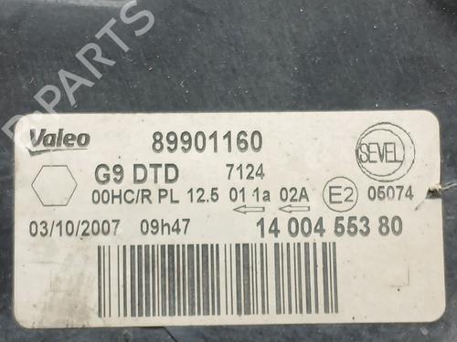 Højre forlygte CITROËN JUMPY II (VF7) 1.6 HDi 90 16V | BP30588252C29