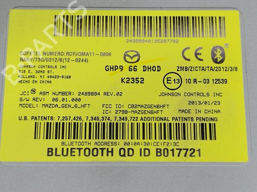 Electronic module MAZDA CX-5 (KE, GH) 2.0 (KEEFW) | BP39146292M83 - Image 4