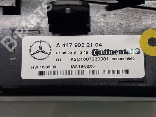 Climate control MERCEDES-BENZ V-CLASS (W447)  | BP9827527I5 