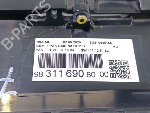 Instrument cluster CITROËN SPACETOURER Bus (V_) 2.0 BlueHDi 150 4x4 | BP23023501C47 
