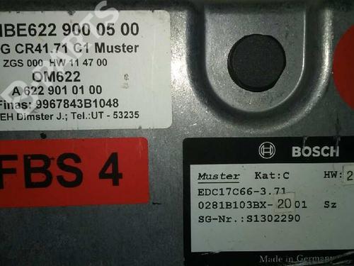 Engine control unit (ECU) MERCEDES-BENZ VITO Van (W447)  | BP9123682M57 