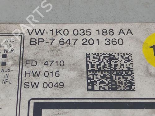Radio VW TOURAN (1T3) 1.6 TDI | BP23660375E6 