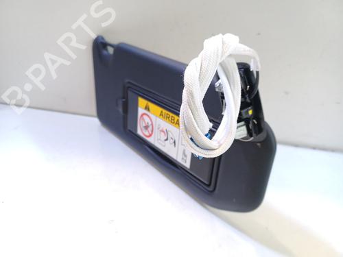 Right sun visor PEUGEOT 3008 II SUV (MC_, MR_, MJ_, M4_) 1.6 PureTech 180 (M45GFR, M45GFU) | BP17921320I2 