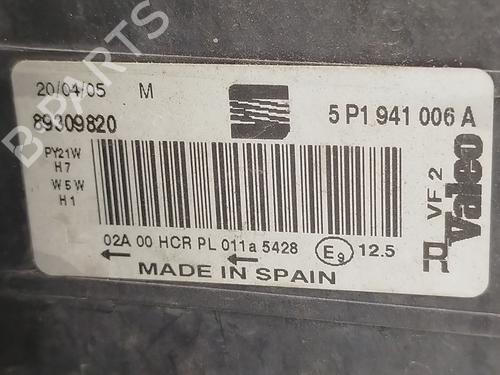 Right headlight SEAT ALTEA (5P1) 1.9 TDI | BP36489946C29 - Image 6