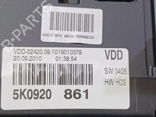 Instrument cluster VW GOLF VI (5K1) 1.4 TSI | BP32110207C47 - Image 4