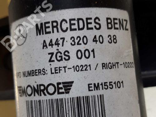 Left front shock absorber MERCEDES-BENZ VITO Mixto (Double Cabin) (W447)  | BP9631559M16 