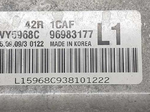 Engine control unit (ECU) CHEVROLET AVEO / KALOS Hatchback (T250, T255)  | BP7530865M57 