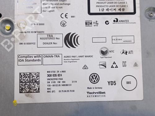 Radio VW POLO V (6R1, 6C1) 1.4 TDI | BP26001179E6 