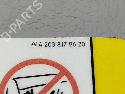 Right sun visor MERCEDES-BENZ VITO / MIXTO Van (W639) 111 CDI (639.601, 639.603, 639.605) | BP24397885I2