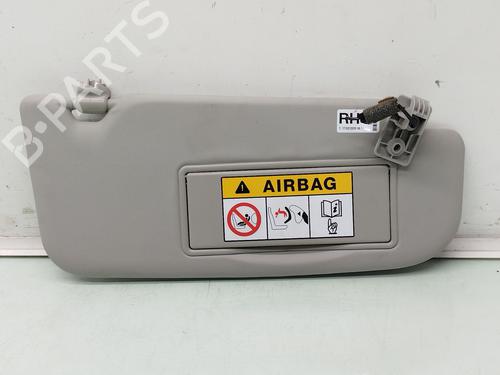 Højre solskærm NISSAN QASHQAI II (J11, J11_) 1.5 dCi (116 hp) 32026679