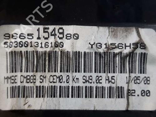 Instrument cluster CITROËN BERLINGO Box Body/MPV (B9)  | BP4466054C47 