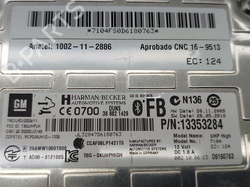 Electronic module OPEL ASTRA J (P10) 1.7 CDTI (68) | BP32732828M83 - Image 4