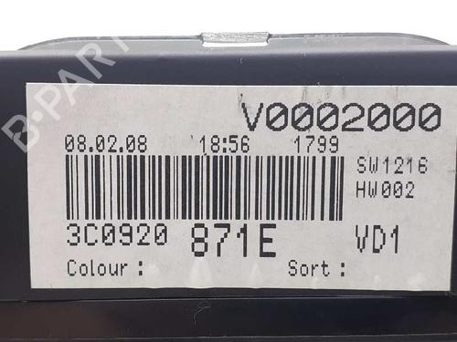 Instrument cluster VW PASSAT B6 (3C2) 2.0 TDI 16V | BP13878773C47 