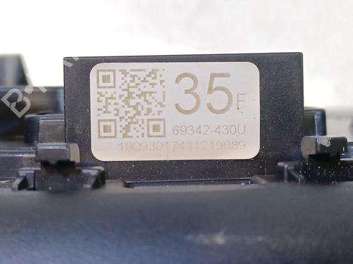 Instrument cluster CITROËN C1 (PM_, PN_) 1.0 | BP21771500C47 